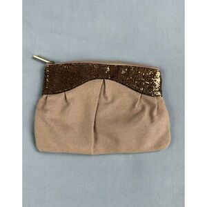 Guerlain Women's Shimmery Cosmetics Make-up Bag